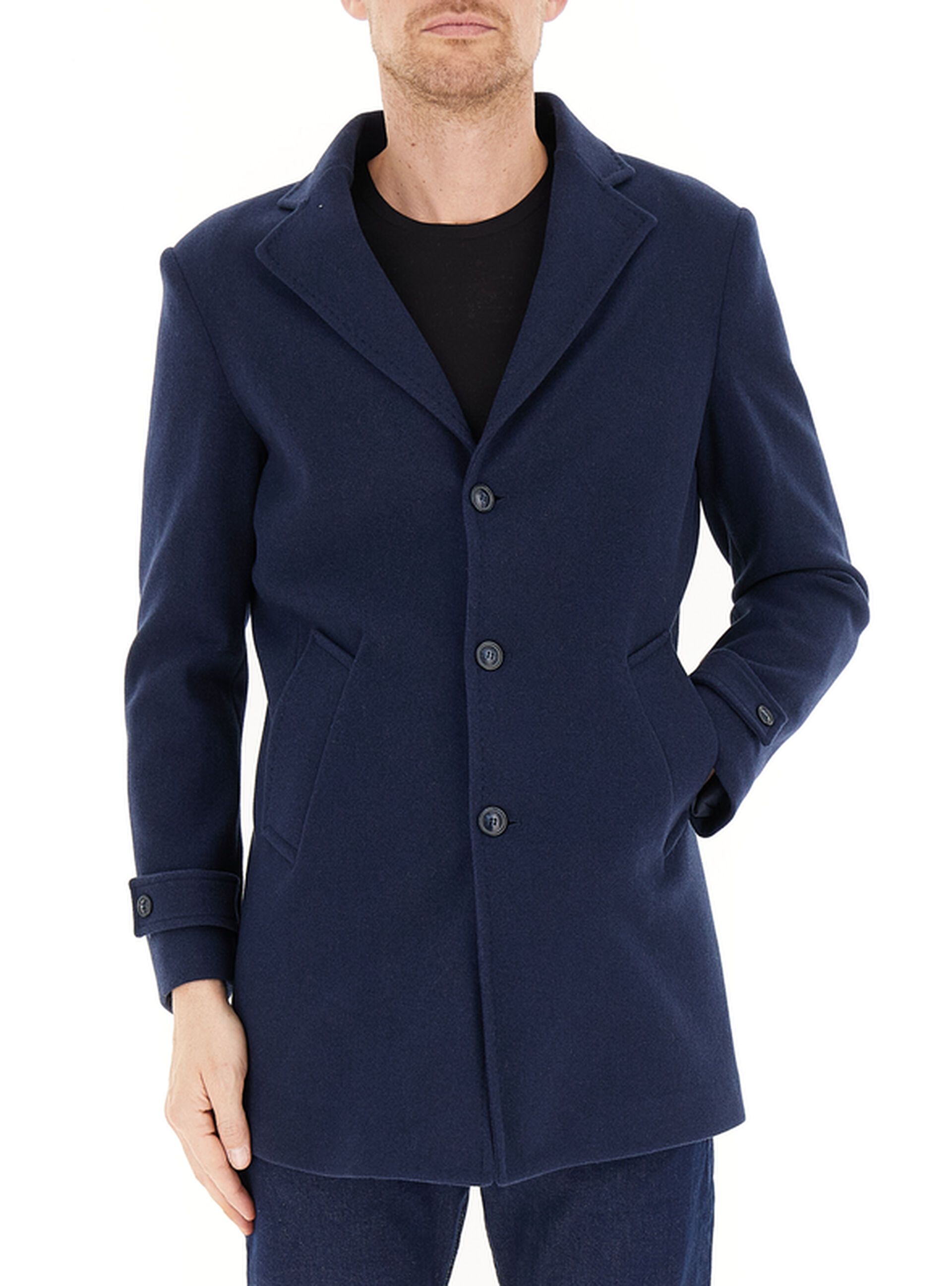 Cappotto monopetto