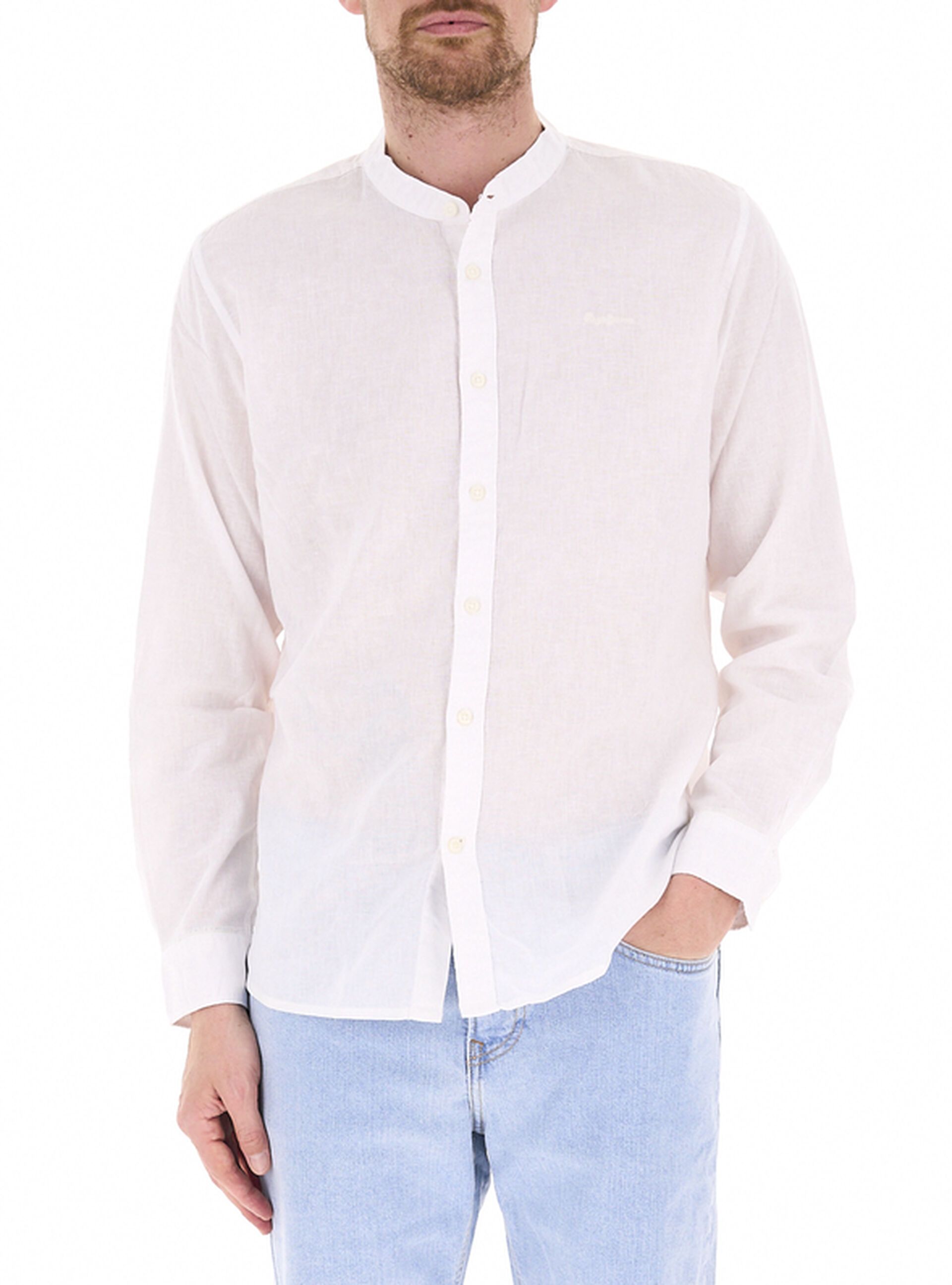 Camicia misto lino