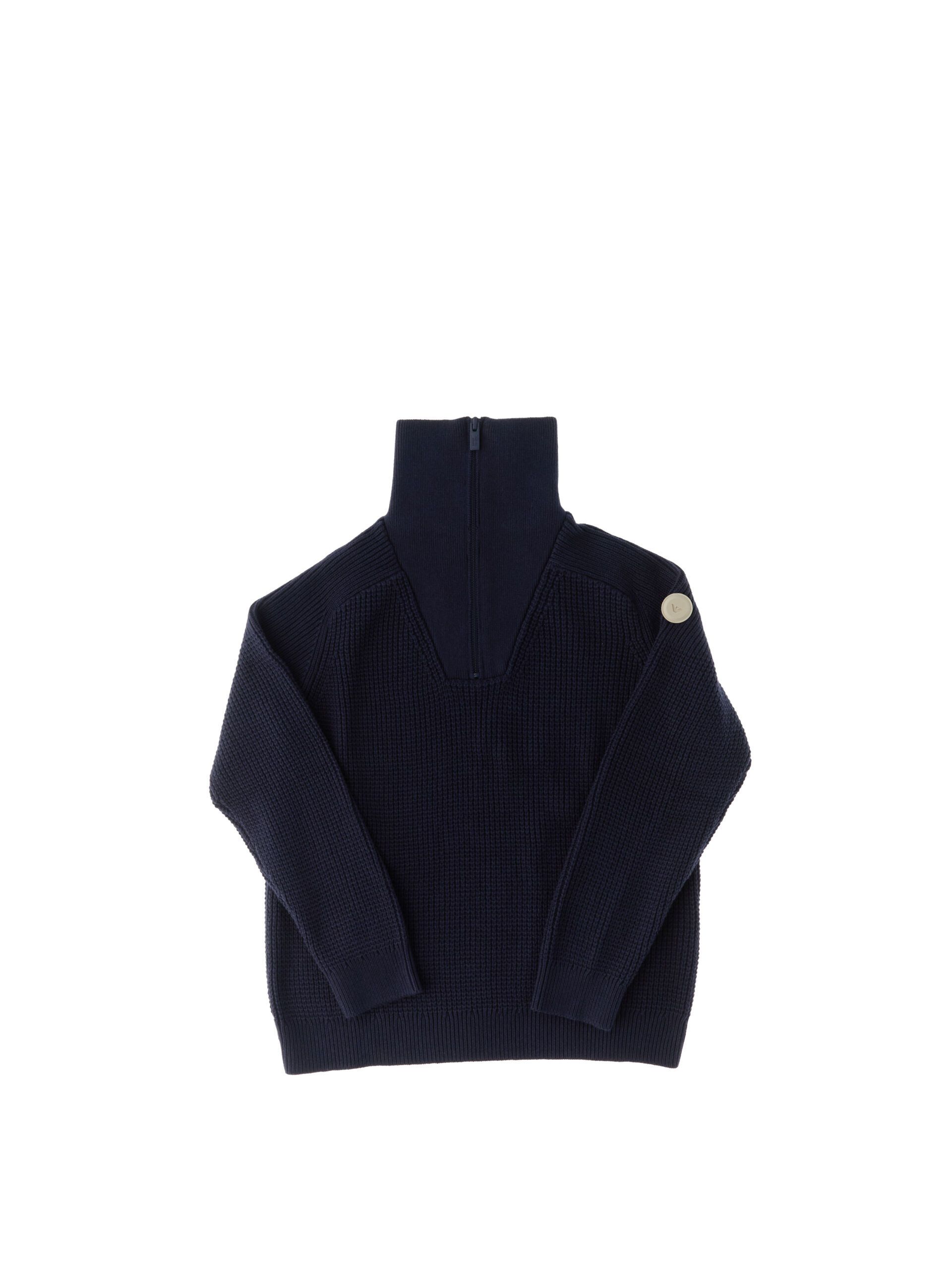 Maglione mezza zip