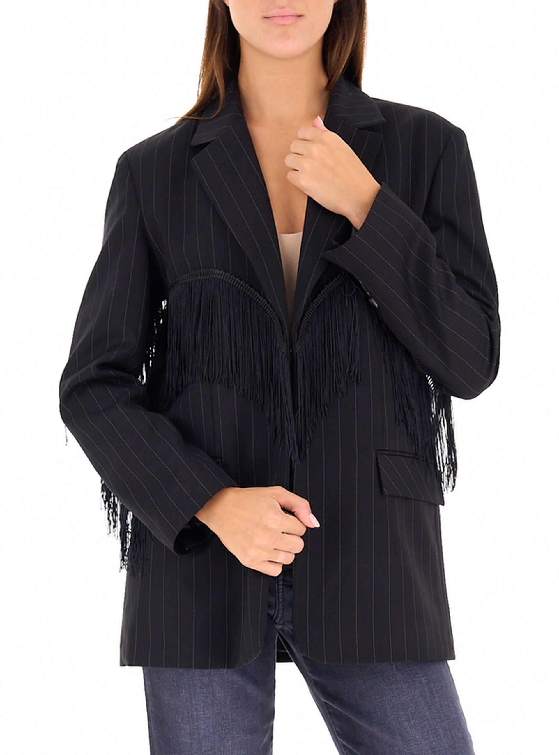 Blazer con frange