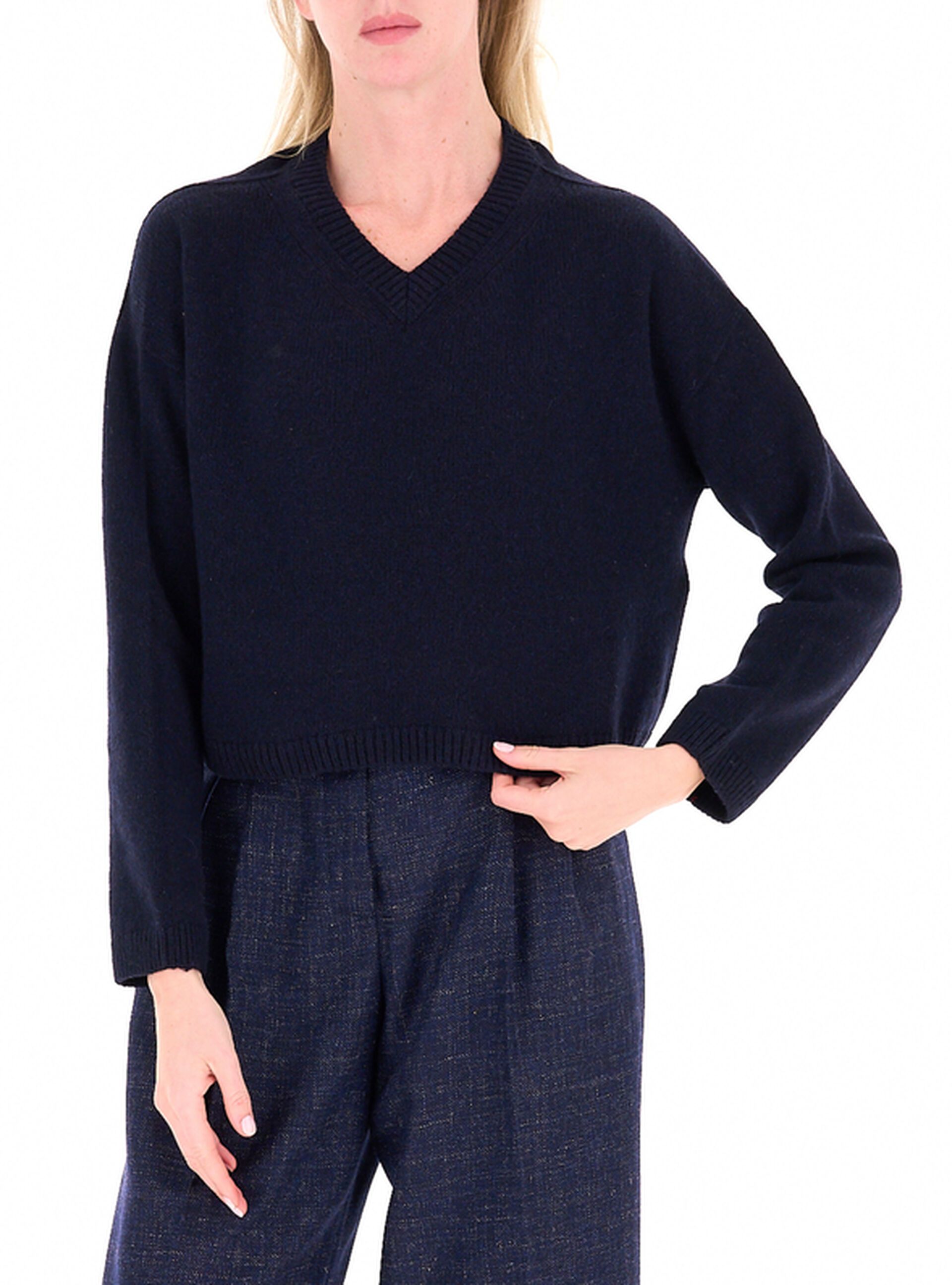 Maglione misto cashmere