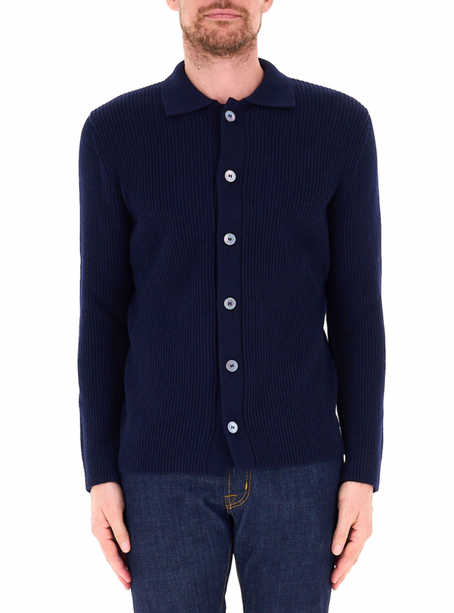 Cardigan misto lana
