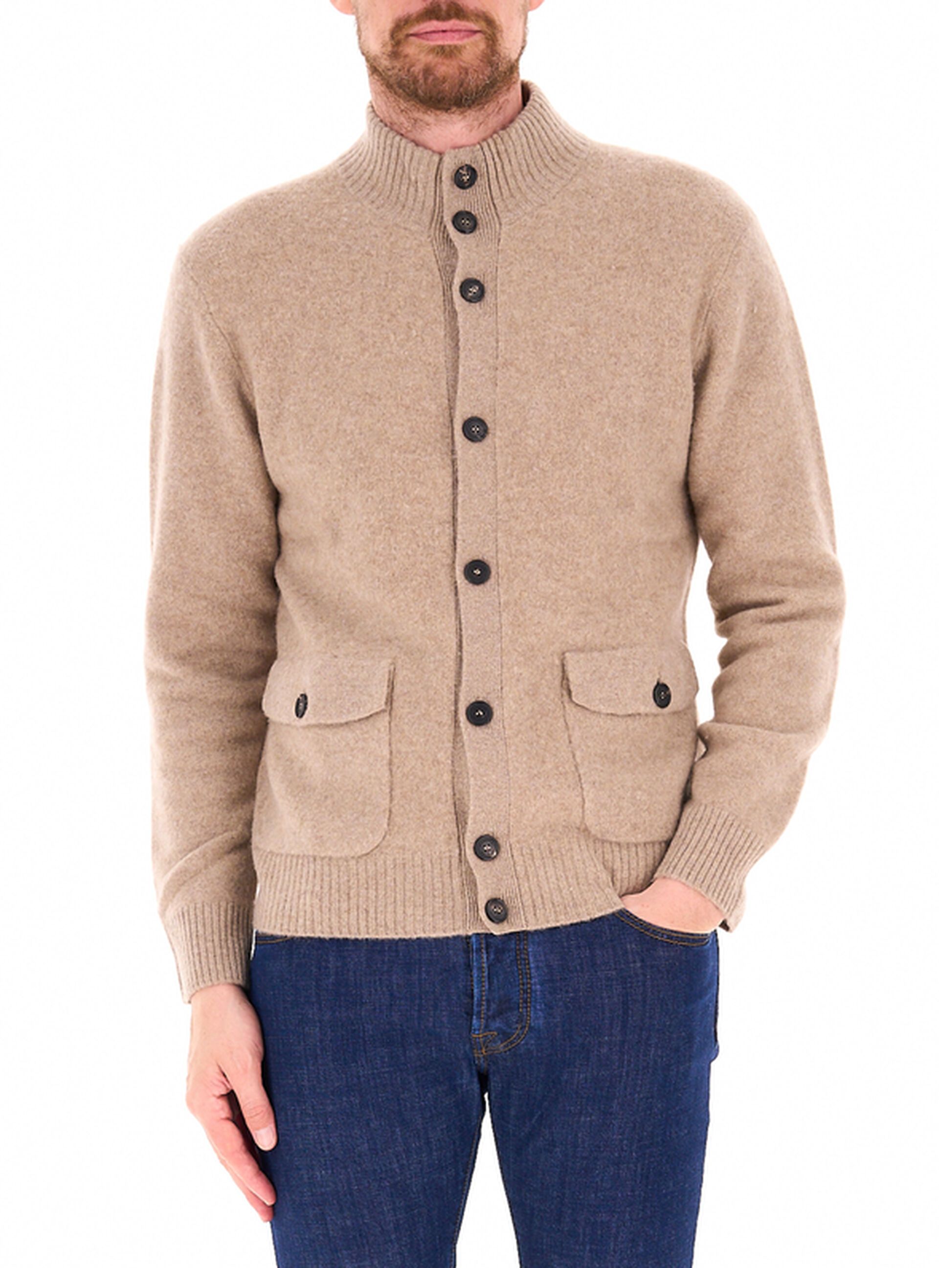 Cardigan in lana