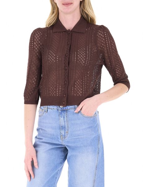 Cardigan maniche 3/4
