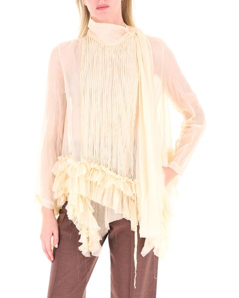 Blusa con volants