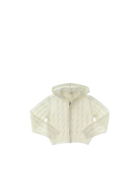 Cardigan con cappuccio