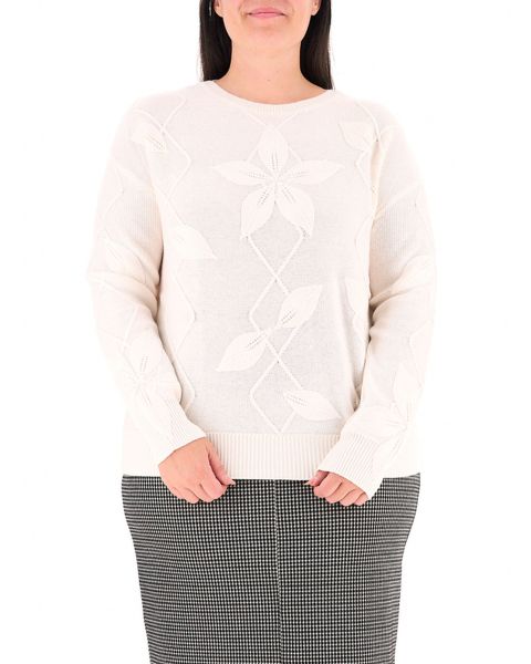 Maglione con ricami