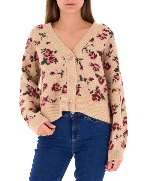 Cardigan scollo a V