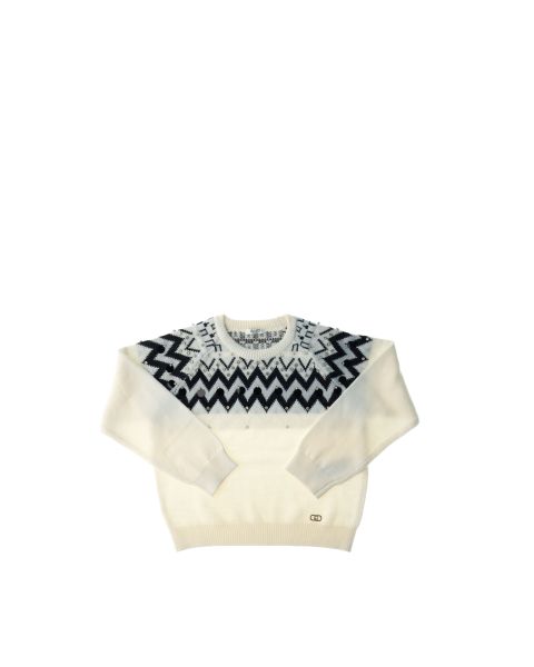 Maglione misto lana