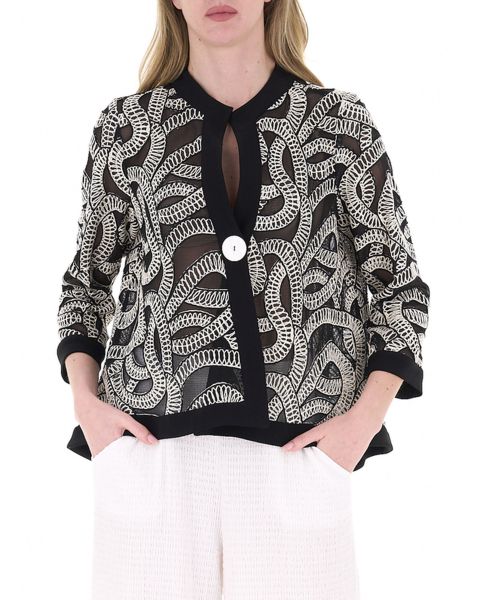 Cardigan traforato