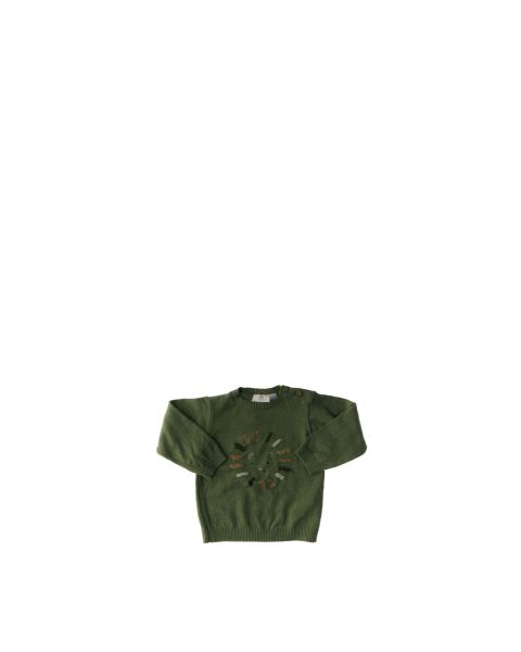Maglione cotone lana