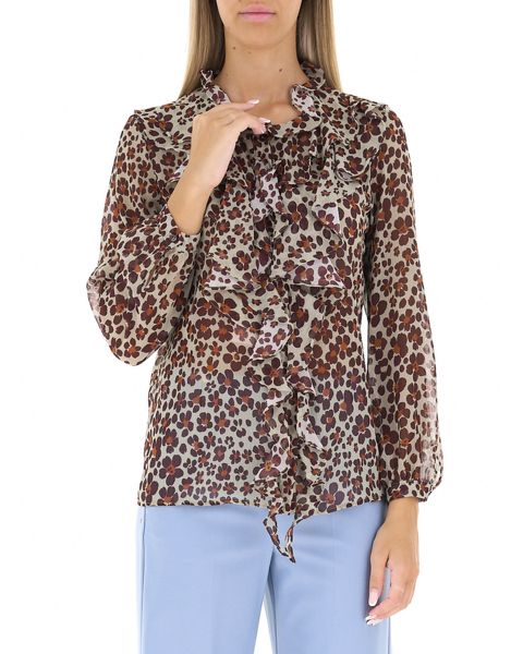 Blusa con volants
