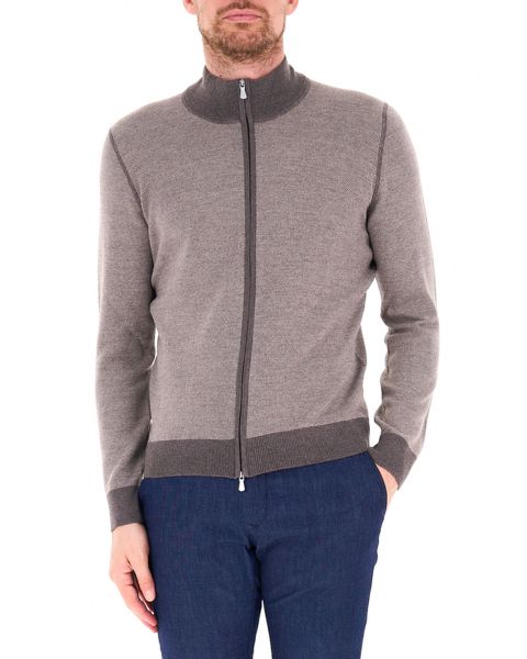 Cardigan lana vergine