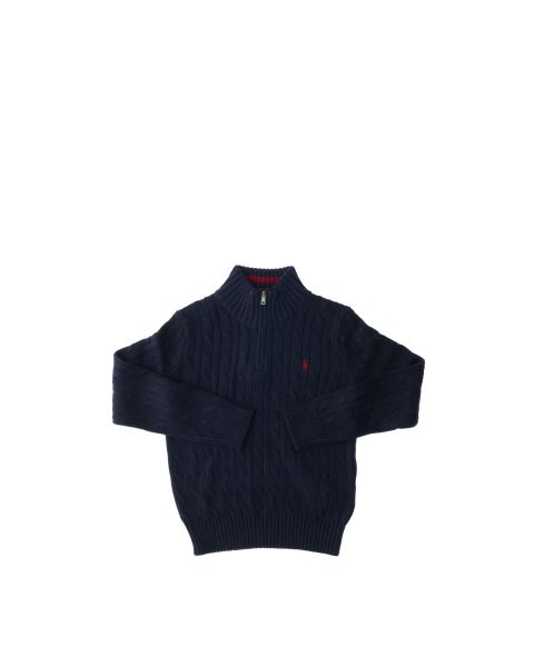Maglione mezza zip