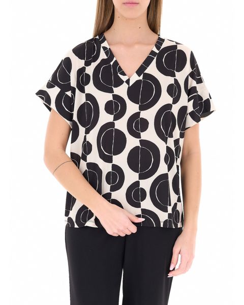 Blusa scollo a V