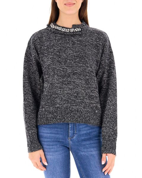 Maglione misto lana
