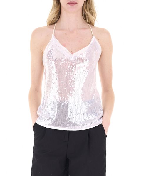Top con paillettes