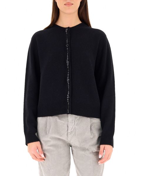 Cardigan misto lana