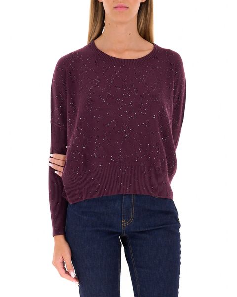 Maglia con paillettes