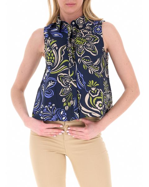 Blusa smanicata