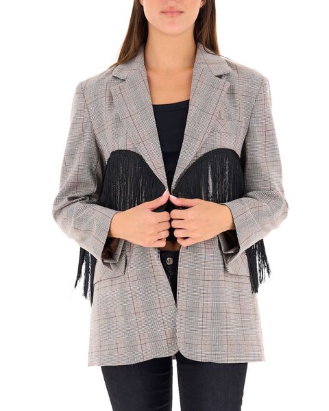 Blazer con frange
