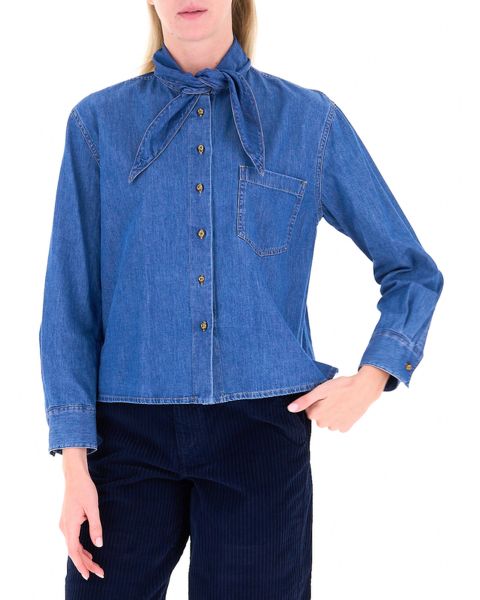 Camicia con fiocco