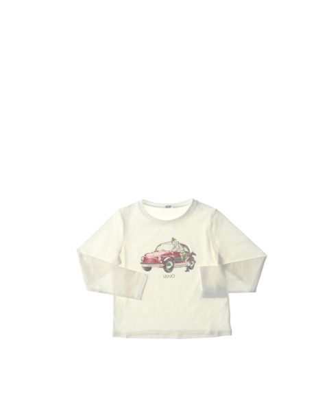 T-shirt con strass