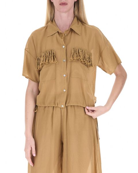 Camicia con frange