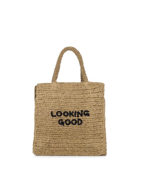 Borsa a mano intrecciata
