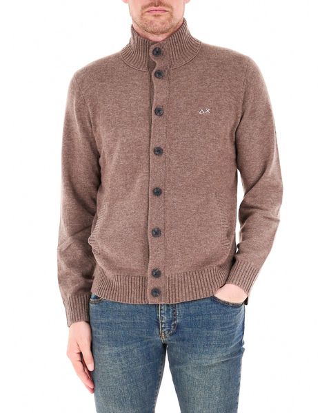 Cardigan misto lana