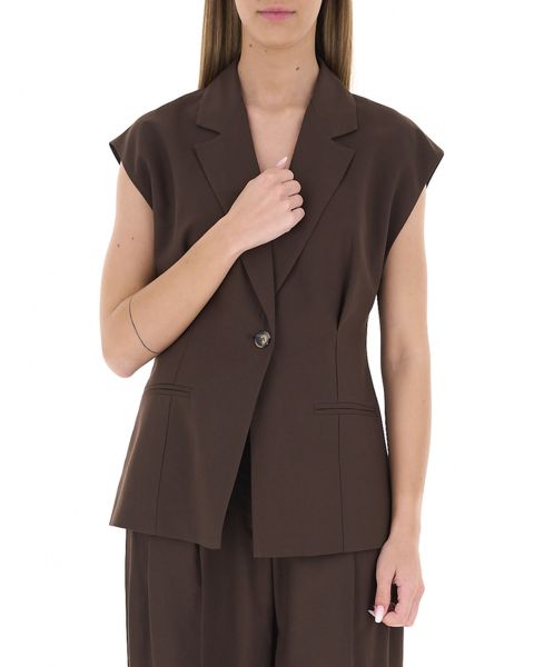 Blazer smanicato