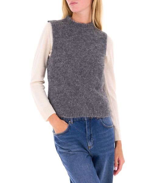 Maglione smanicato