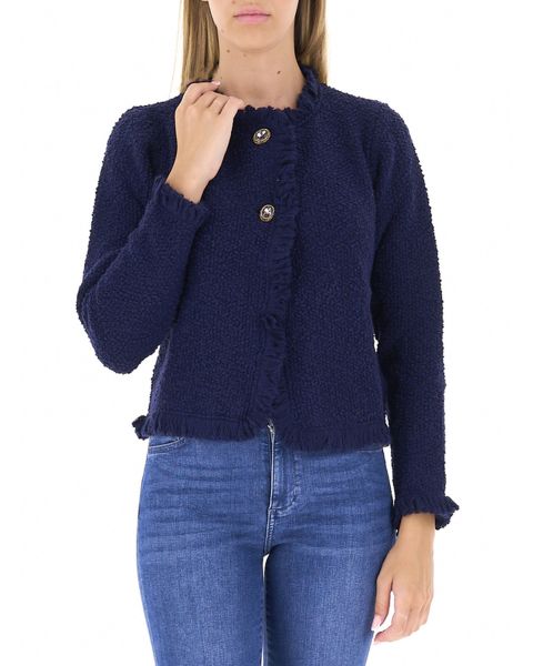 Cardigan misto lana