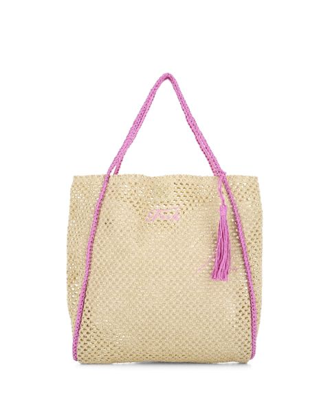 Borsa a spalla traforata