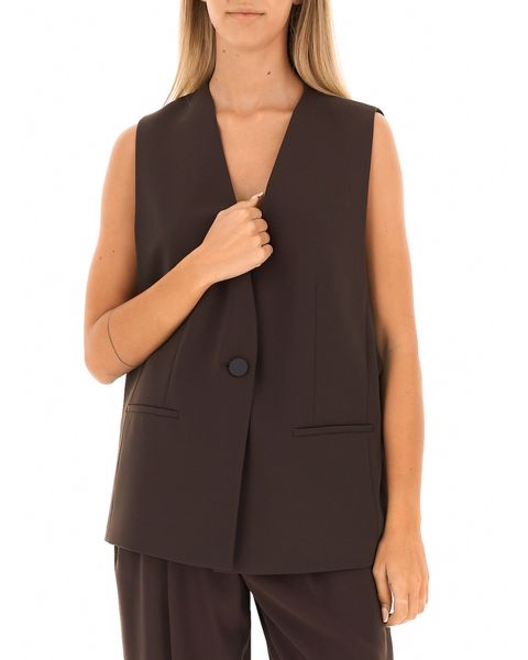 Blazer smanicato
