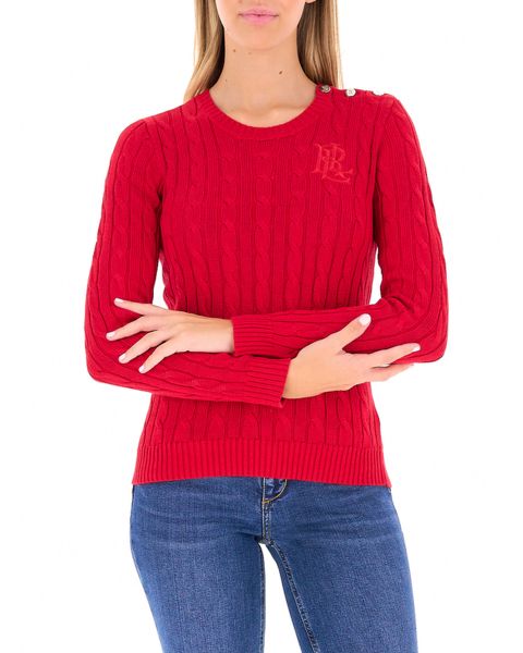 Maglione a trecce