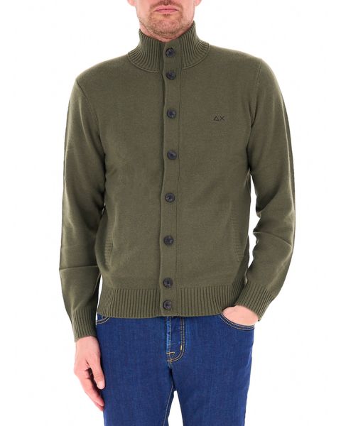 Cardigan misto lana