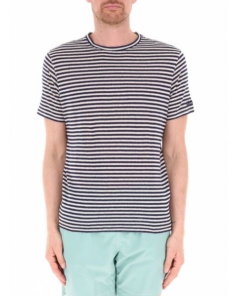 T-shirt misto lino