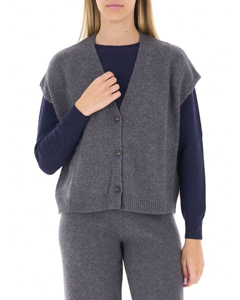 Gilet scollo a V