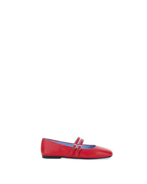Ballerine in pelle