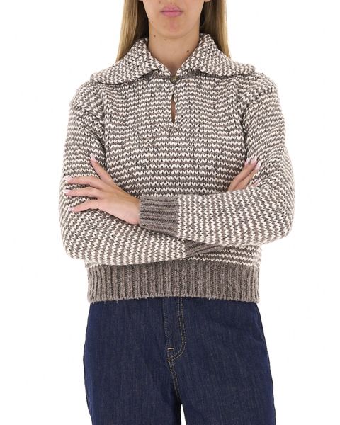 Maglione misto lana
