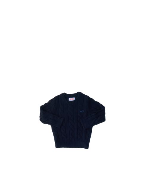 Maglione a trecce