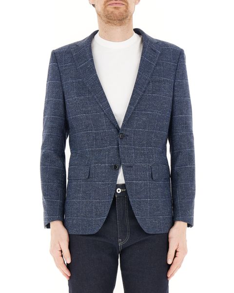 Giacca misto lino