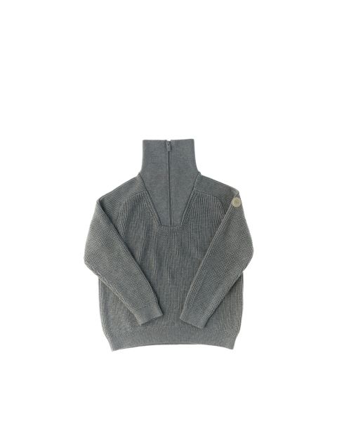 Maglione mezza zip