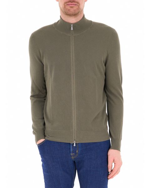 Cardigan con zip