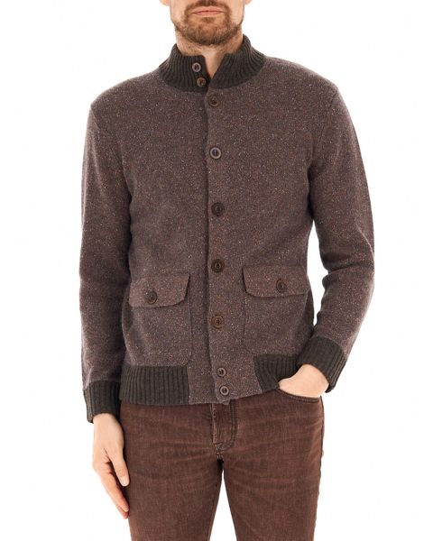 Cardigan misto lana