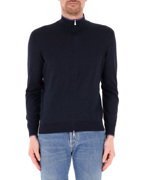 Cardigan con zip