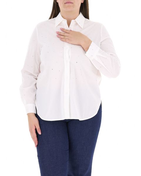 Camicia con strass