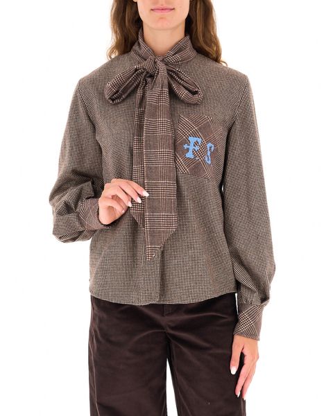 Camicia con fiocco