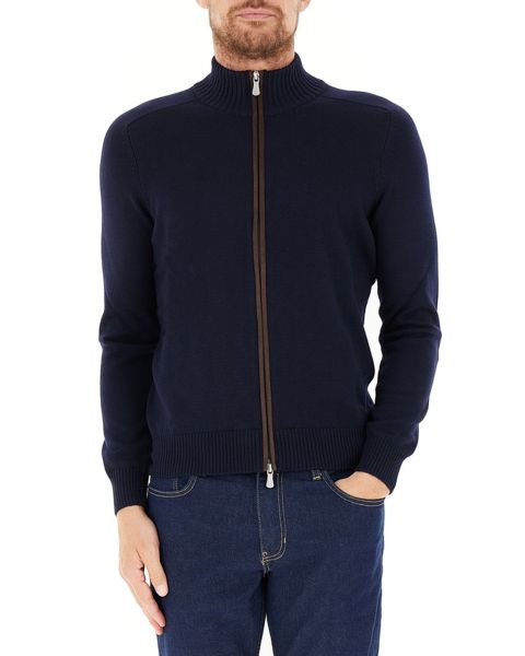 Cardigan con toppe